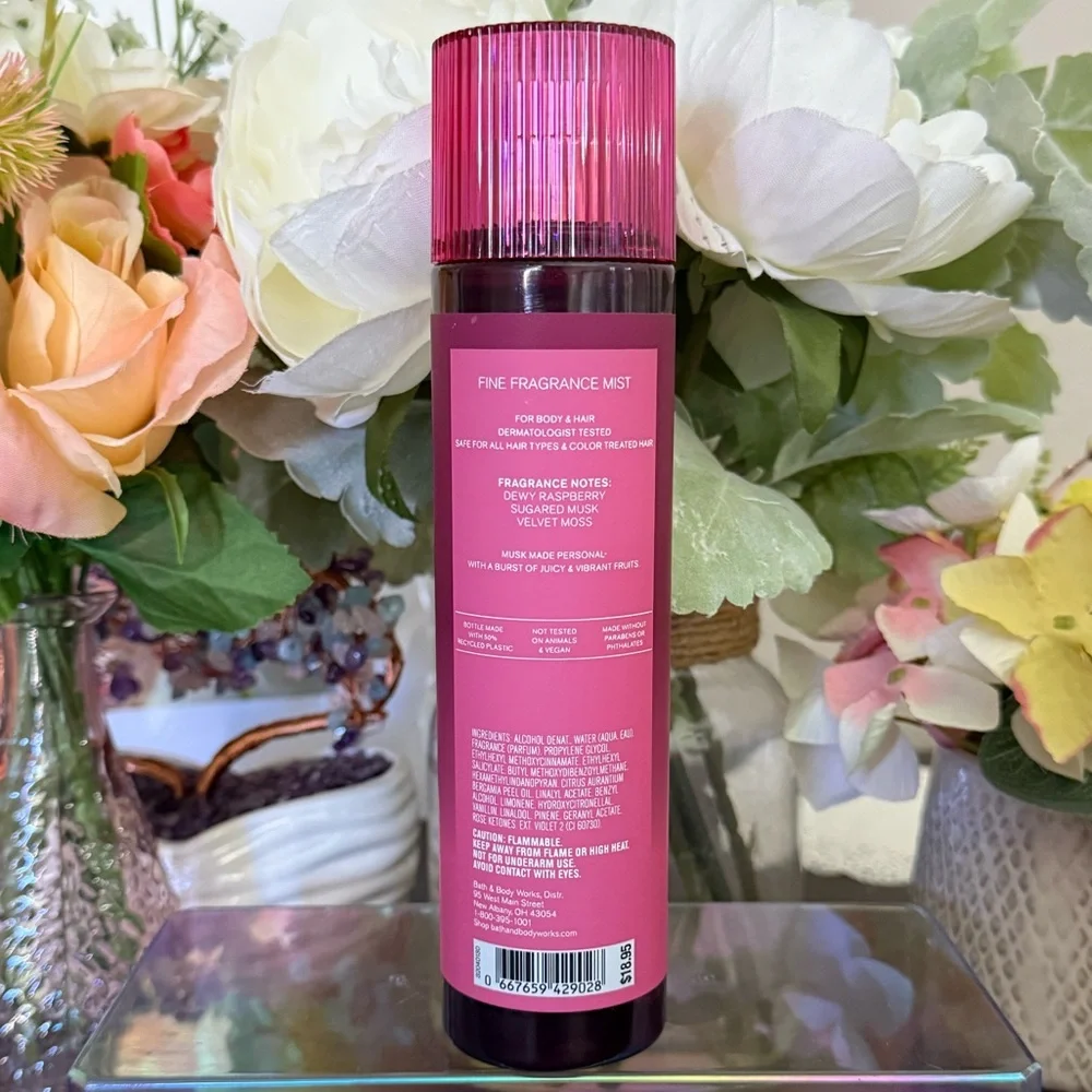 🆕 🍇 BATH & BODY WORKS “FRUITY MUSK” FINE FRAGRANCE MIST. BRAND NEW. FULL SIZE.